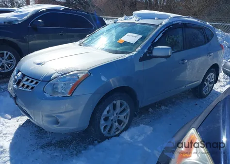 2013 Nissan Rogue Sv W/Sl Pkg из США, поврежденный, VIN JN8AS5MT8DW010055